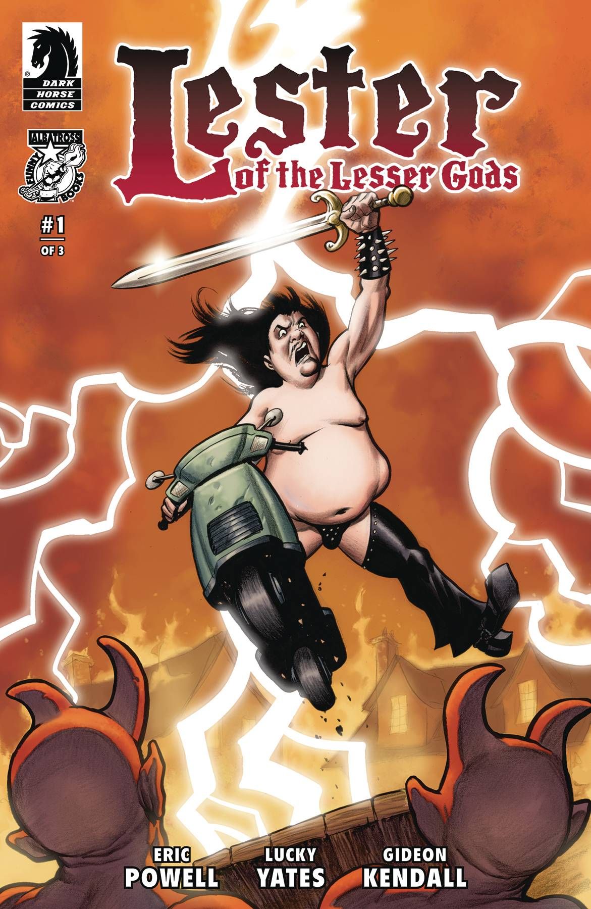 Lester Of Lesser Gods #1 (Cvr B Powell) Comic