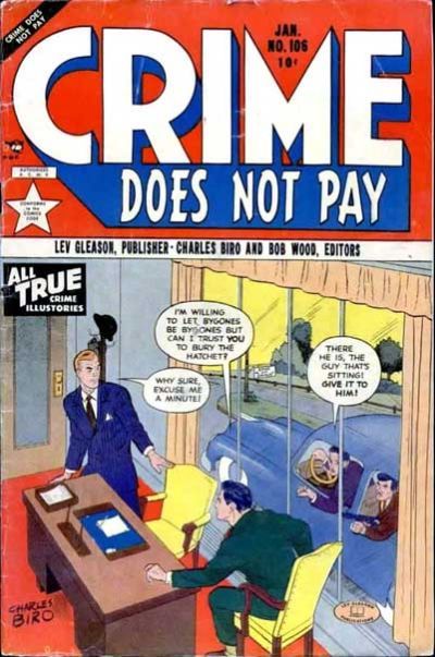 Crime Does Not Pay #106 Comic
