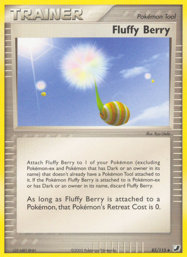 Fluffy Berry (Trainer: Pokémon Tool) (85/115) - Unseen Forces Pokémon Card