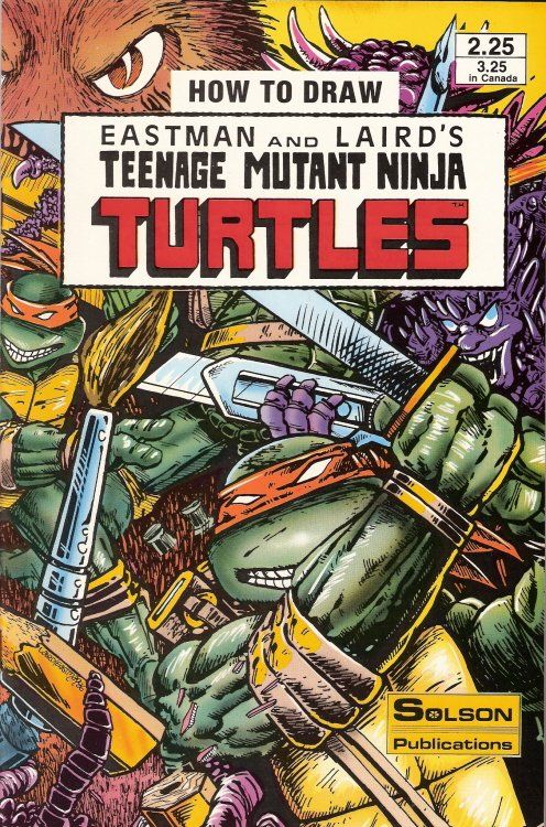 How to Draw The Teenage Mutant Ninja Turtles #1 Comic
