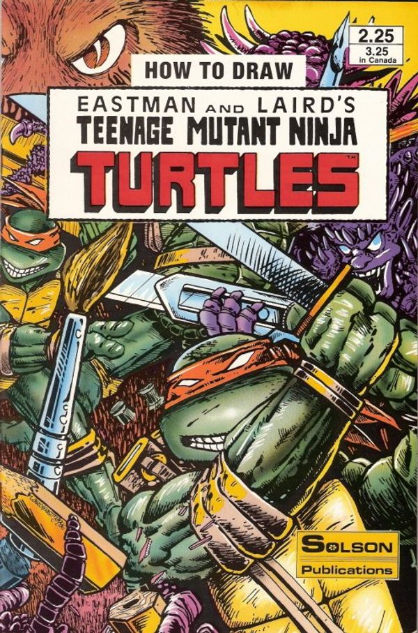 How to Draw The Teenage Mutant Ninja Turtles #1