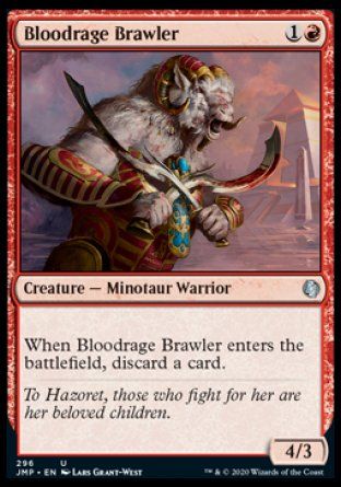 Bloodrage Brawler (Jumpstart) Trading Card