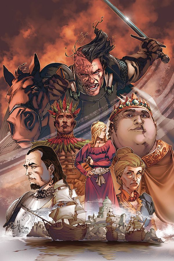Game of Thrones: A Clash of Kings #3 (10 Copy Rubi Virgin Cover)