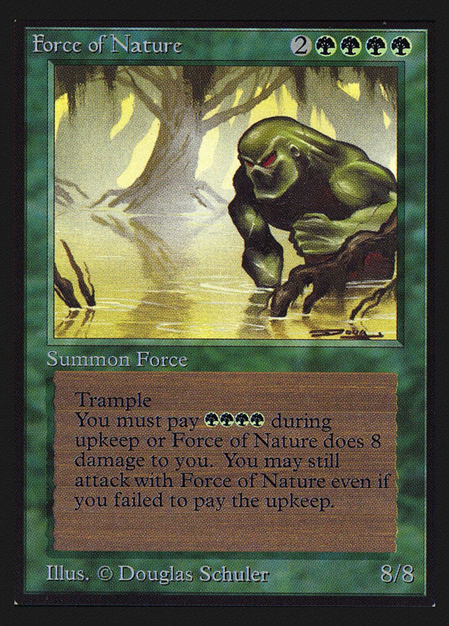 Force of Nature (Collector's Edition) Trading Card