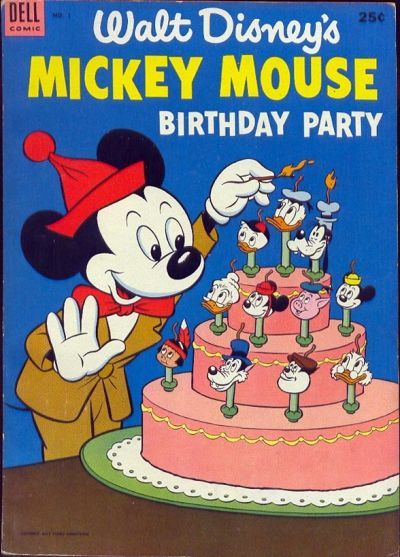 Mickey Mouse Birthday Party #1 Comic