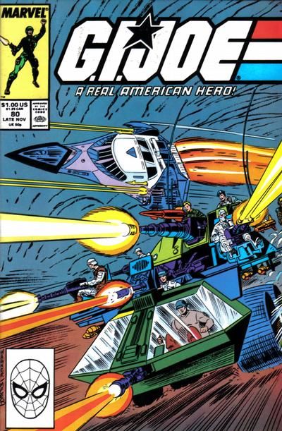 G.I. Joe, A Real American Hero #80 Comic