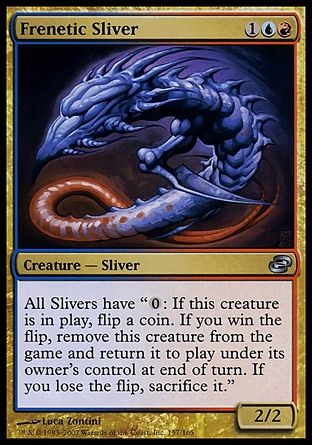 Frenetic Sliver (Planar Chaos) Trading Card