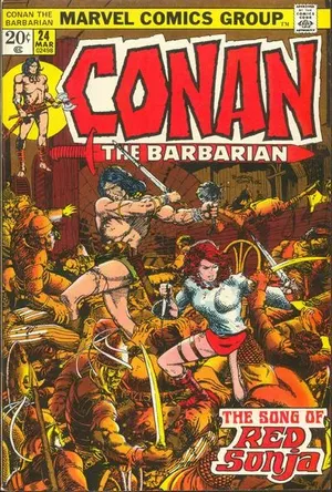 Conan the Barbarian #24 (National Diamond Sales Insert)