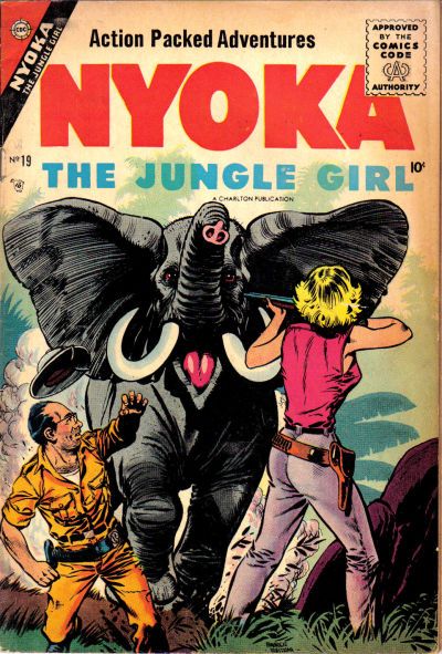 Nyoka, the Jungle Girl #19 Comic