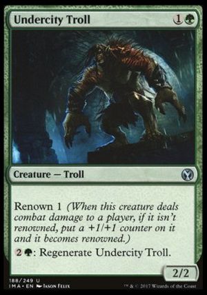 Undercity Troll (Iconic Masters)