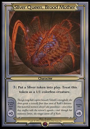 Sliver Queen, Brood Mother (Vanguard) Trading Card