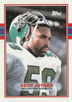 Seth Joyner 1989 Topps #119 Sports Card