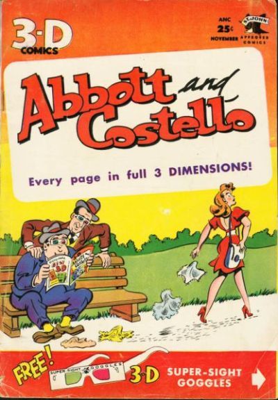 Abbott and Costello 3-D Comic