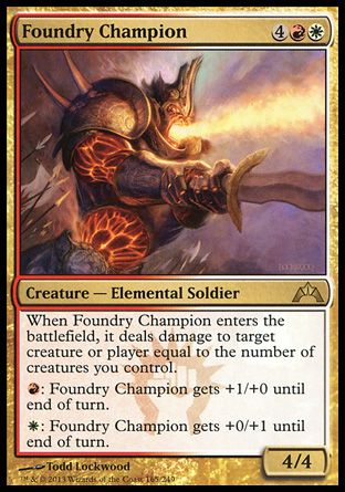 Foundry Champion (Gatecrash) Trading Card