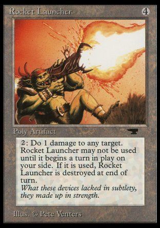 Rocket Launcher (Antiquities) Trading Card