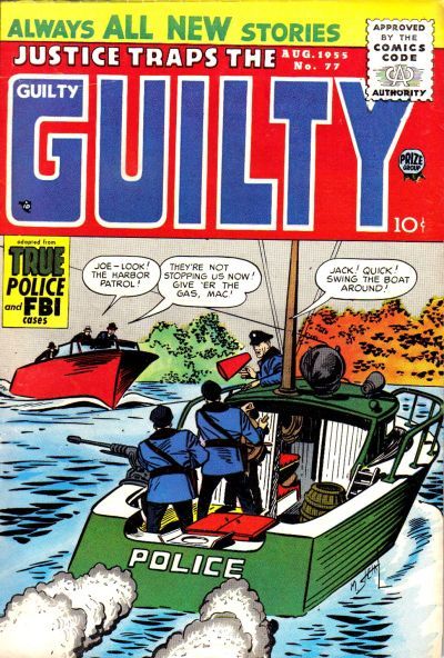Justice Traps the Guilty #77 Comic