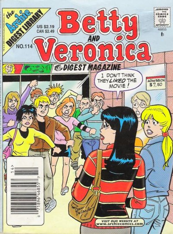 Betty and Veronica Comic Digest Magazine #114 Value - GoCollect (betty ...