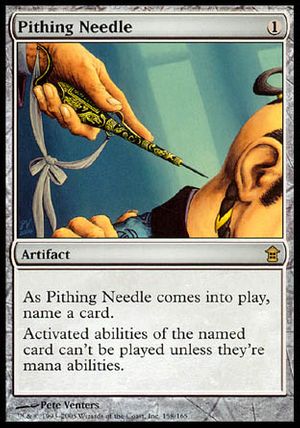 Pithing Needle (Saviors of Kamigawa)