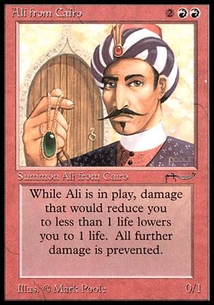 Ali from Cairo (Arabian Nights) Trading Card