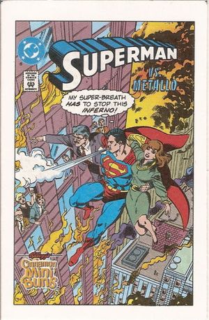 Superman vs. Metallo [Kellogg's Mini-Comic Book]