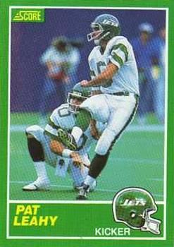Pat Leahy 1989 Score #231 Sports Card