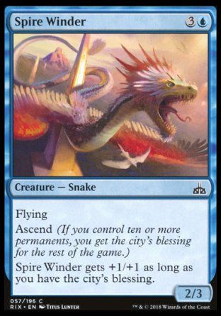 Spire Winder (Rivals of Ixalan) Trading Card