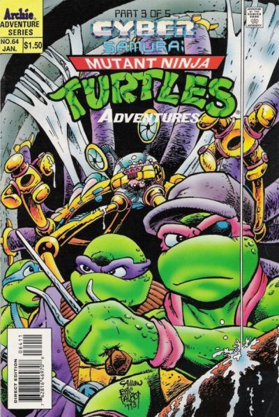 Teenage Mutant Ninja Turtles Adventures #64 Comic