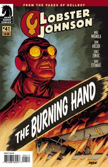 Lobster Johnson: The Burning Hand #4 Comic