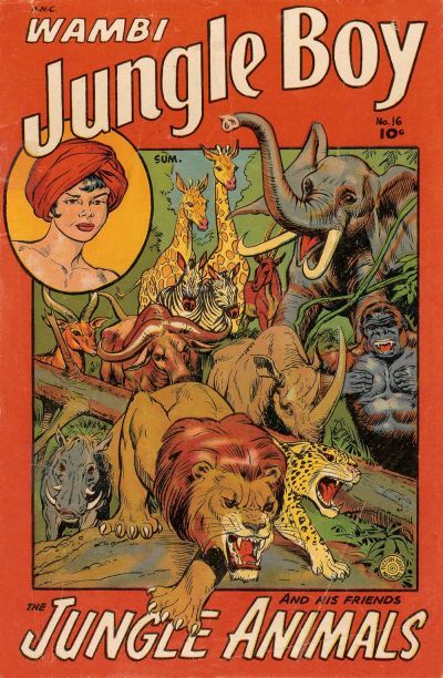 Wambi the Jungle Boy #16 Comic