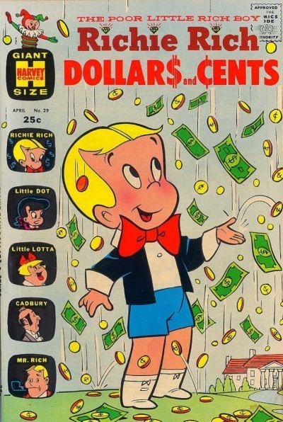 Richie Rich Dollars and Cents #29 Comic