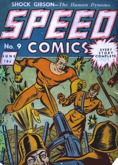 Speed Comics #9 Comic