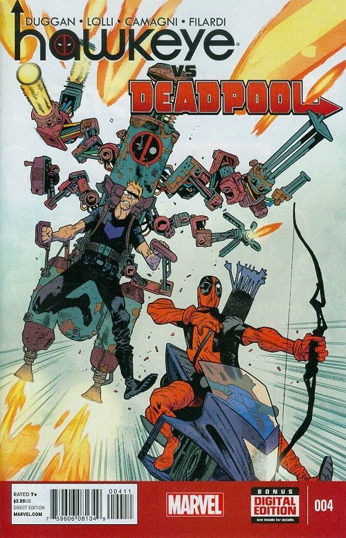 Hawkeye Vs Deadpool #4 Comic