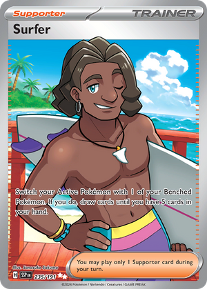 Surfer (Trainer: Supporter) (235/191) - Surging Sparks