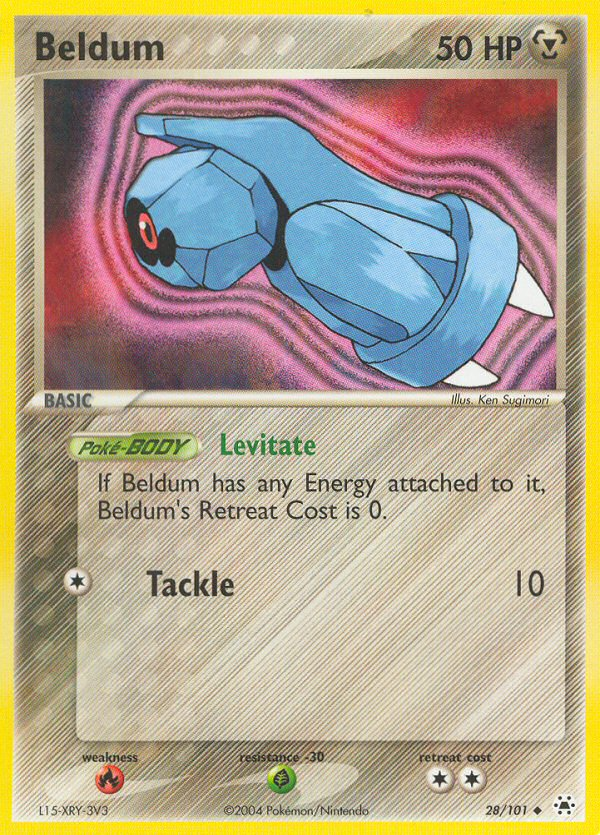 Beldum (28/101) - Hidden Legends Pokémon Card