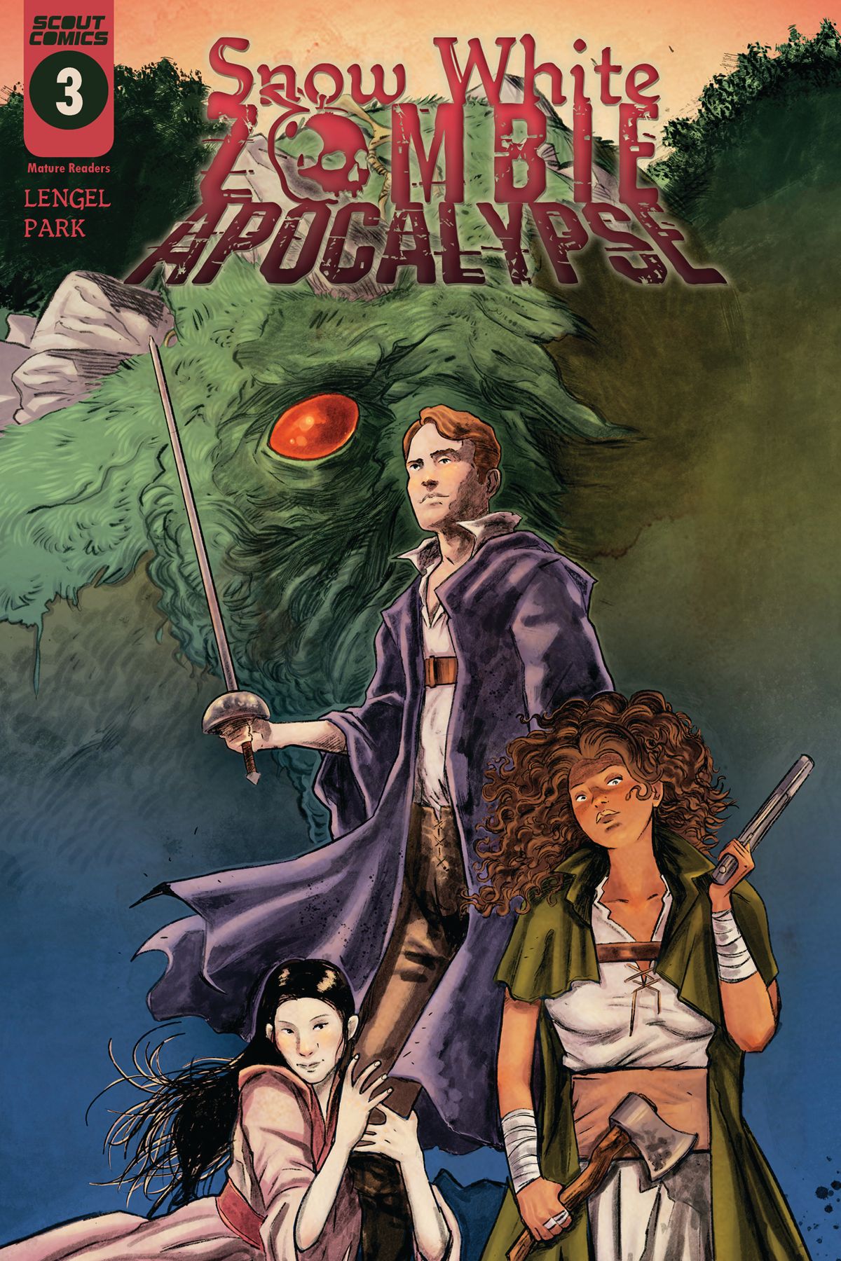 Snow White Zombie Apocalypse #3 Comic