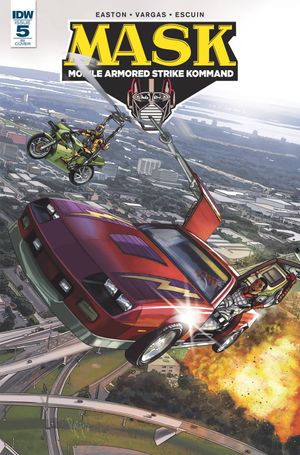 Mask Mobile Armored Strike Kommand #5 (10 Copy Cover)