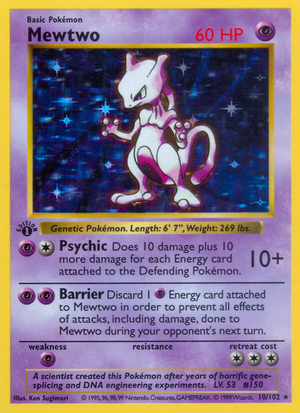 Mewtwo (10/102) - Base (1st Edition)