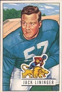 1954 Bowman Football Card #53 Bobby Layne-Detroit Lions. – Blog