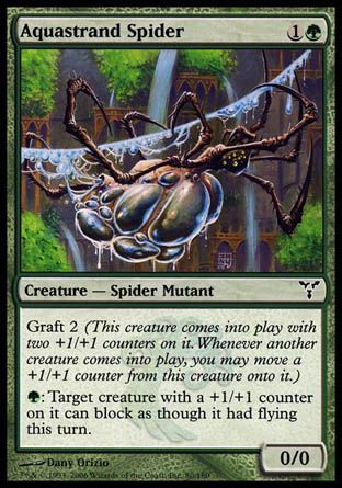 Aquastrand Spider (Dissension) Trading Card