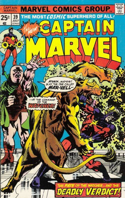 Captain Marvel #39 Comic