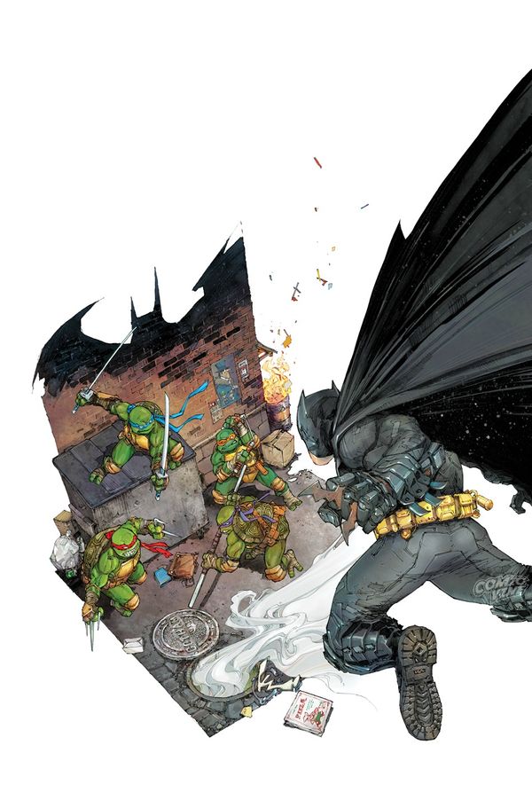 Batman/Teenage Mutant Ninja Turtles #1 (Captain's Comics Variant)