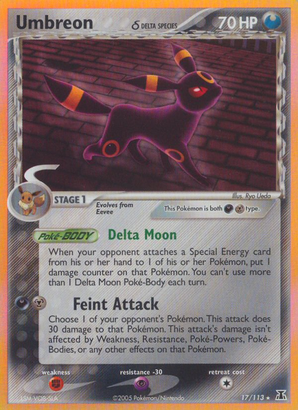 Umbreon δ (17/113) - Delta Species Pokémon Card