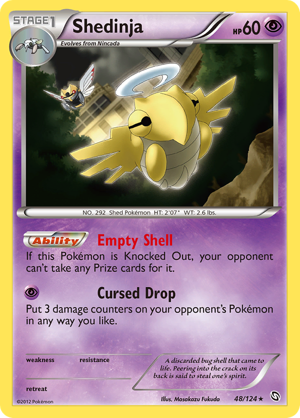 Shedinja (48/124) Dragons Exalted Value GoCollect (shedinja48124