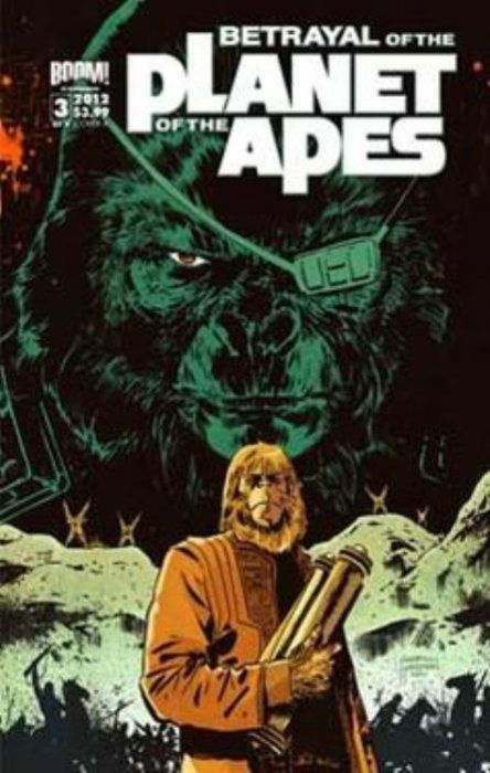 Betrayal of the Planet of the Apes #3 Comic