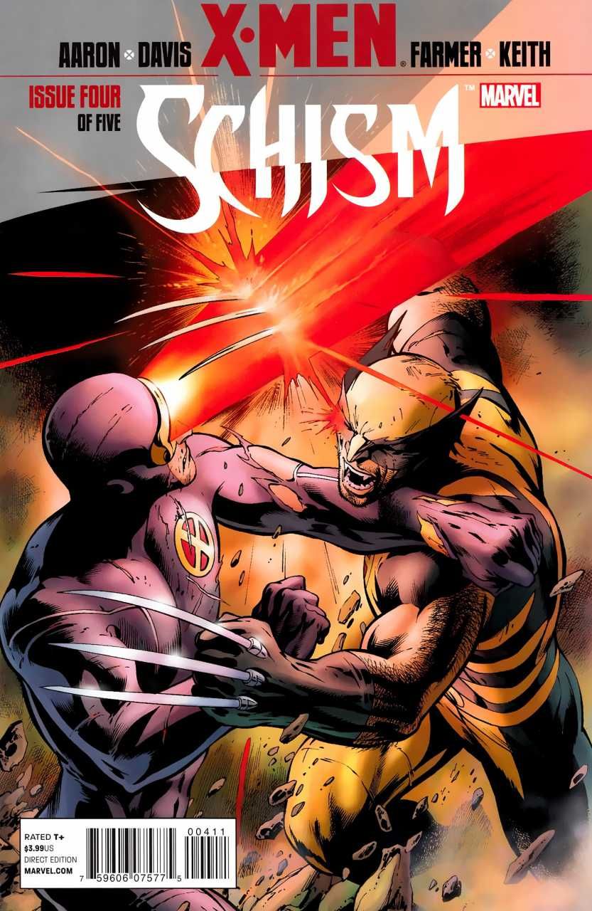 X-Men: Schism #4 Comic