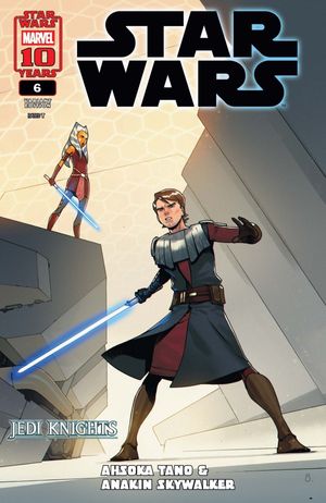 Star Wars #6 (Bengal Ahsoka & Anakin Jedi Knights Variant)