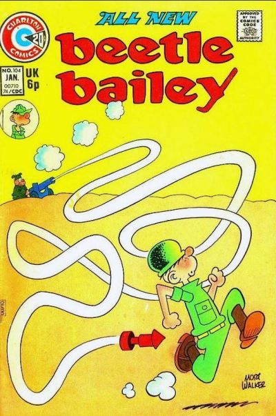Beetle Bailey #104 Comic