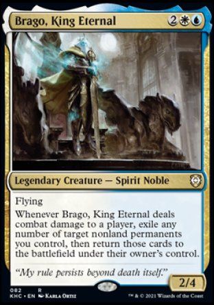 Brago, King Eternal (Kaldheim Commander Decks) Trading Card