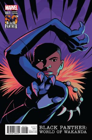 Black Panther: World of Wakanda #1 (Black Panther 50th Anniv Variant)