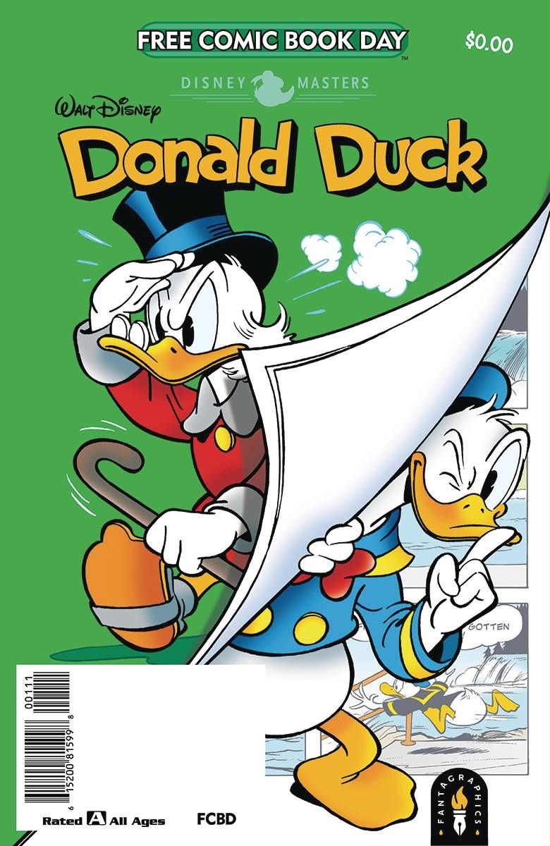 FCBD 2022 Disney Masters Donald Duck & Co Special Comic